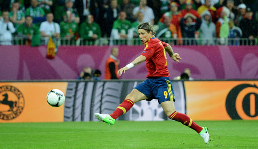 Fernando Torres peilt mit Titelverteidiger Spanien den ersten Platz in Gruppe C an