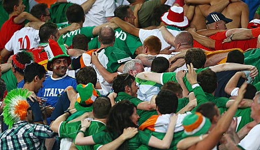 Irische Fans haben bei der EM für jede Menge Stimmung gesorgt