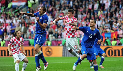 Italien kam gegen Kroatien nicht über ein 1:1 hinaus und hat bislang zwei Punkte auf dem Konto