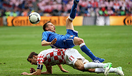 37.000 Zuschauer verfolgten die Begegnung in Posen zwischen Italien und Kroatien
