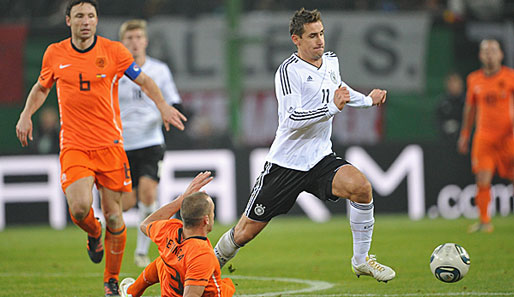Miroslav Klose erzielte beim letzten Duell beider Teams (3:0) einen Treffer