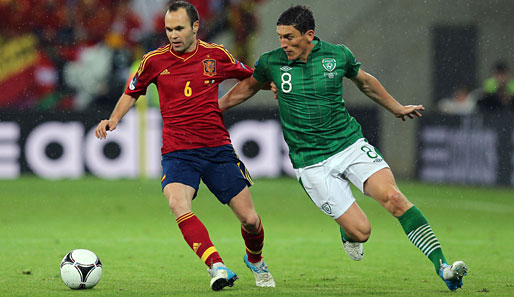 Gegen Irland zauberten Iniesta und Co. und siegten letztendlich verdient mit 4:0