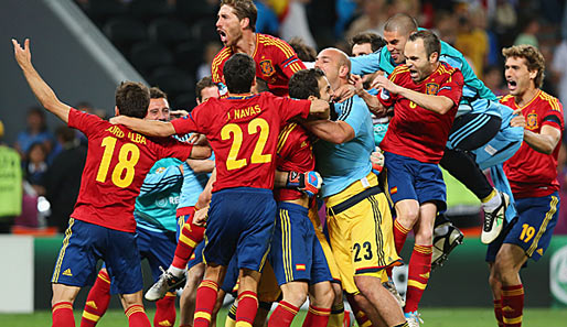 Spanien steht zum dritten Mal in Serie bei einem Großturnier im Endspiel