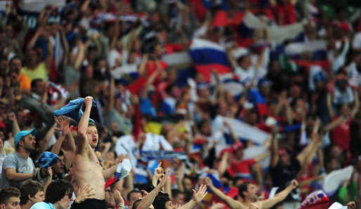 Das Fehlverhalten einiger Fans gegen Tschechien führte zur Bestrafung des russischen Verbandes
