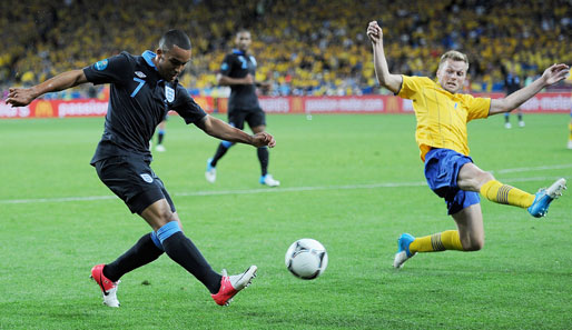 Theo Walcott war mit einem Tor und einer Vorlage Englands Matchwinner gegen Schweden