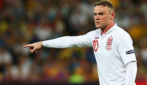 Wayne Rooney machte gegen die Ukraine sein erstes Spiel bei dieser EM und traf zum Sieg