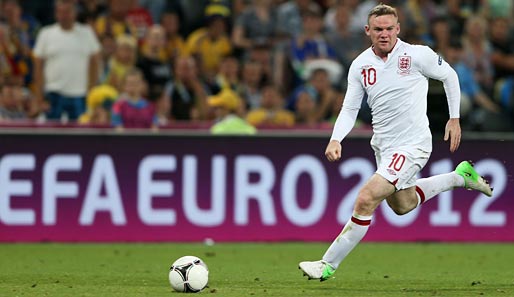 Die Hoffnungen ganz Englands ruhen auf Stürmer Wayne Rooney