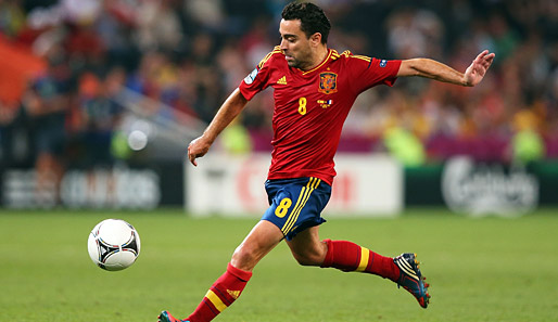 Xavi wies bei der Pressekonferenz Kritik am Stil der spanischen Mannschaft zurück