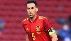 Einer Rückkehr von Kapitän Sergio Busquets in die Startelf der spanischen Nationalmannschaft im EM-Gruppenfinale gegen die Slowakei steht nichts im Wege.