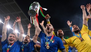In einem dramatischen Finale gewann Italien gegen England die vergangene Europameisterschaft 2020.