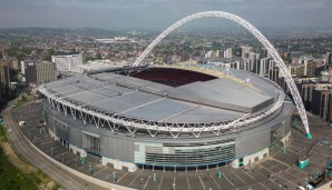 Im legendären Wembley-Stadion wird auch bei der EM 2028 gespielt.