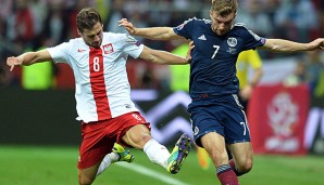 Derzeit ist Grzegorz Krychowiak mit Polen auf dem Weg zur EURO 2016