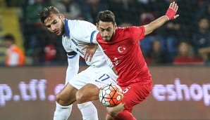 Hakan Calhanoglu im Spiel gegen Griechenland