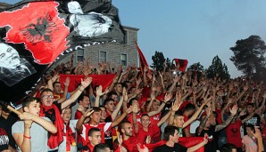 Albanien ließ in seiner Qualifikations-Gruppe Dänemark und Serbien hinter sich
