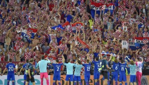 Die Kroaten feierten einen knappen 2:1-Sieg über den Titelverteidiger