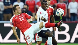 Xherdan Shaqiri trotzte mit der Schweiz Frankreich ein Unentschieden ab