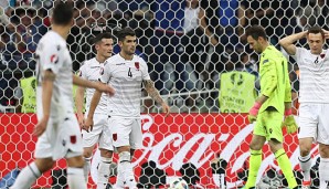 Albanien konnte bei der EM noch keinen Punkt einfahren