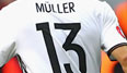Thomas Müller musste nach Mario Gomez' Verletzung den Stoßstürmer geben