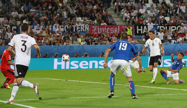Mesut Özil erzielte das zwischenzeitliche 1:0 für Deutschland