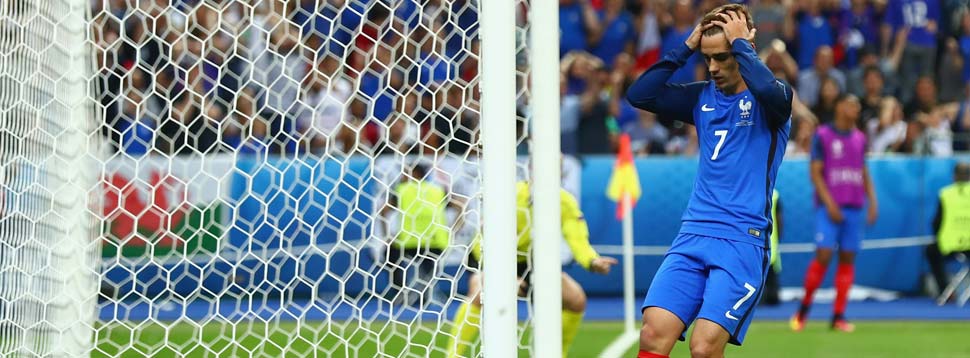 Antoine Griezmann ist mit sechs Toren Torschützenkönig der EM
