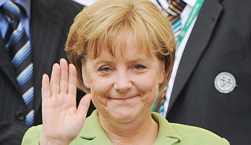 Angela Merkel, EM 2008