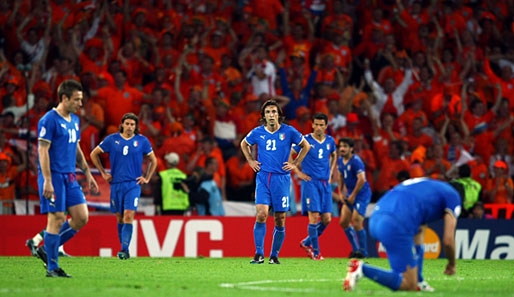 Fußball, EM 2008, Niederlande, Italien