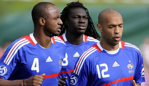 Fußball, EM 2008, Vieira, Frankreich, Henry