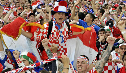 EM 2008, Kroatien, Fans, Fanzone, Wien