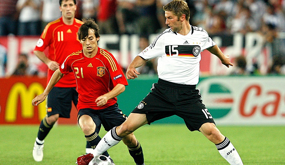 EM 2008: Diese Spieler liefen im Finale zwischen ...