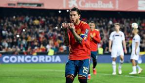 Sergio Ramos erzielte das 2:1 für Spanien vom Elfmeterpunkt.