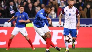 Kylian Mbappe will mit Frankreich gegen Island wieder zaubern.