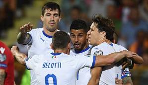Italien steht noch ungeschlagen an der Tabellenspitze der Gruppe J.