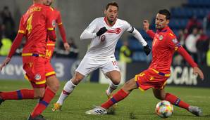 Hakan Calhanoglu qualifizierte sich mit der Türkei für die EM 2020.