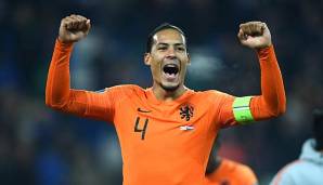 Virgil van Dijk hat sich mit der Niederlande ein Ticket für die EM 2020 gesichert.