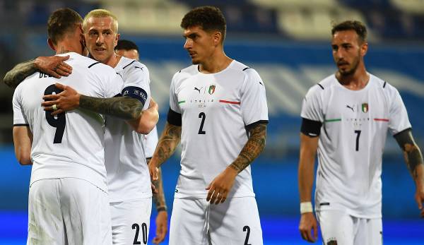 Der viermalige Fußball-Weltmeister Italien scheint für die bevorstehende EM-Endrunde bereits gut in Schwung.