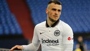 Platz 6 - FILIP KOSTIC | Alter: 28 | Position: Mittelfeld | Klub: Eintracht Frankfurt | Nationalität: Serbien | Marktwert: 32 Millionen Euro