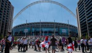 Im Wembley Stadium steigen insgesamt acht EM-Spiele