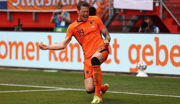 Wout Weghorst erzielte das 2:0 für die Niederlande.