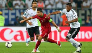 EM 2012 in Polen und der Ukraine | 1:0 gegen Portugal | Ort: Lwiw | Zuschauer: 33.000 | Torschütze: Mario Gomez (72.)