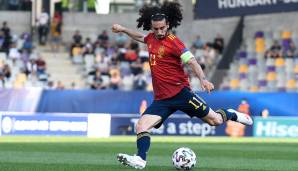 MARC CUCURELLA (FC Getafe): Der Mittelfeldspieler schaffte seinen Durchbruch bei den Katalanen hingegen nicht, sein Wechsel nach Getafe zahlte sich aus. Dort spielte sich der 22-Jährige fest. Spaniens U21 führte er bei der EM als Kapitän aufs Feld.