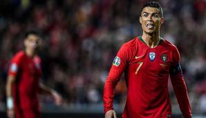 Cristiano Ronaldo feierte beim 0:0 gegen Ukraine sein Comeback für Portugal.