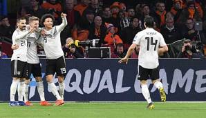 Das erste Spiel in der EM-Qualifikation konnte Deutschland mit 3:2 gegen die Niederlande gewinnen.