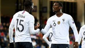 Zufriedene Gesichter all überall: Frankreichs Nationalmannschaft hat sich mit einem 4:0-Sieg über Andorra für den Ausrutscher in der Türkei revanchiert.