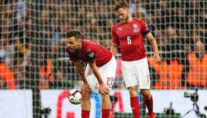 Die Tschechen müssen nach dem 0:5-Debakel gegen England heute gegen Bulgarien gewinnen, um nicht direkt den Anschluss zu verlieren.