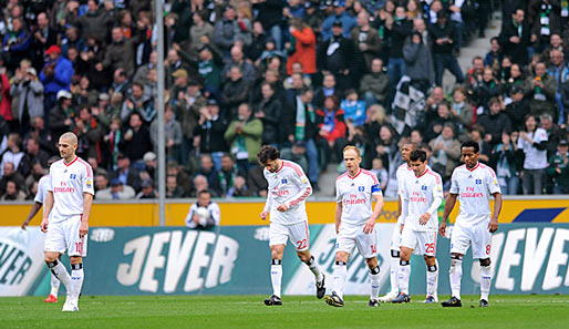 Zuletzt hatten die Spieler des Hamburger SV wenig Grund zum Jubeln