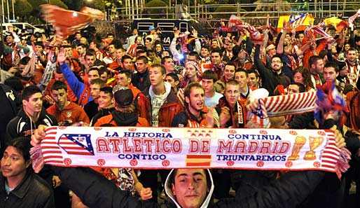 Diego Forlan ließ mit seinen Toren die Fans in Madrid jubeln