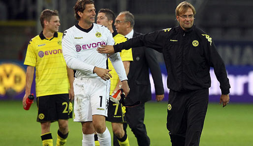 Borussia Dortmund hat als erstes Bundesliga-Team die Gruppenphase der Europa League erreicht