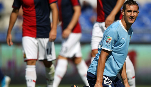 Miroslav Klose wird von der italienischen Presse gefeiert - Lazio Rom verliert trotzdem