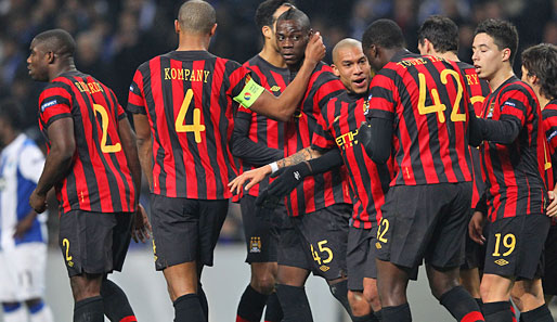 ManCitys Mario Balotelli war am Treffer zum 1:1 in Porto maßgeblich beteiligt
