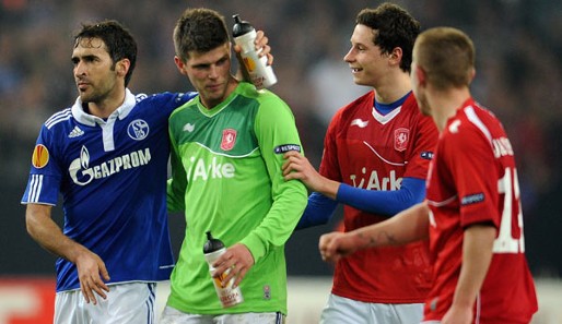 Im Achtelfinale setzte sich Schalke 04 gegen den FC Twente durch